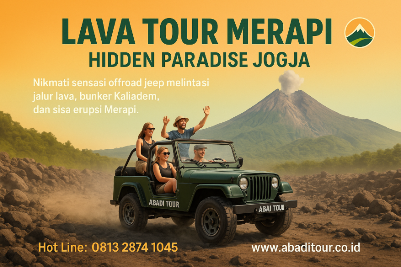 LAVA TOUR GUNUNG MERAPI  - BOROBUDUR
