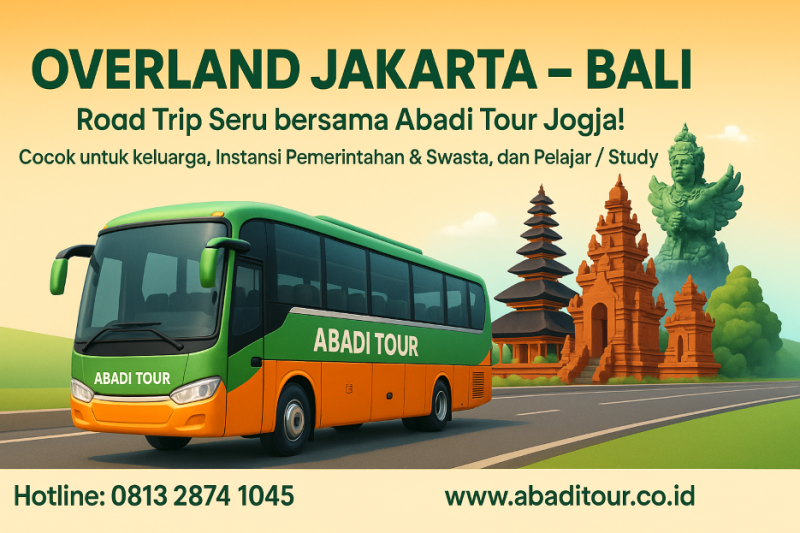 OVERLAND JAKARTA BALI 6 HARI