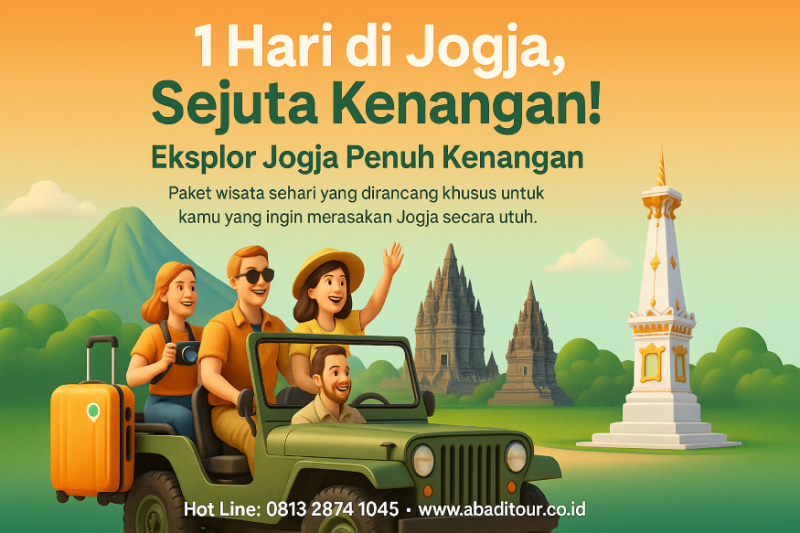 PAKET 1 HARI WISATA DI JOGJA